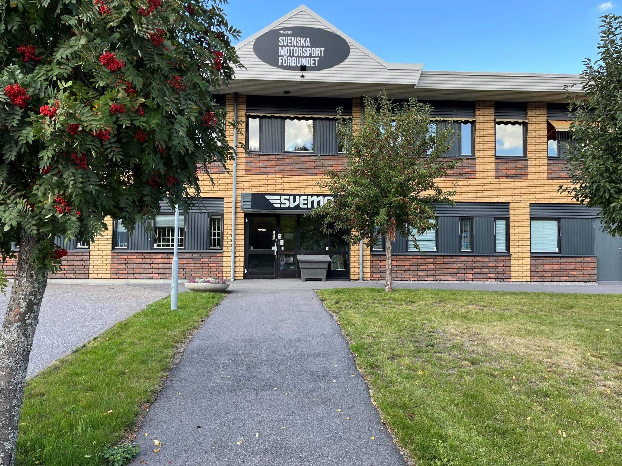 Entrén till Svemo kansli i Norrköping.